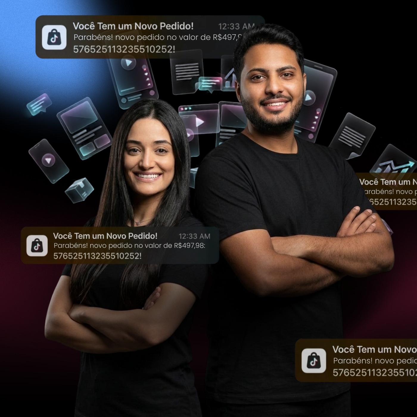Agatha e Lucas - Top Creator TikTok Shop do Brasil